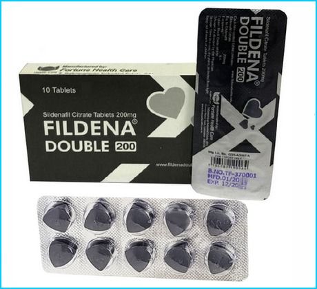 Fildena 200mg Double Sildenafil