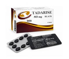 Tadarise 80mg Black Tadalafil