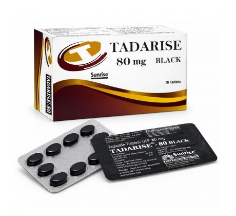 Tadarise 80mg Black Tadalafil