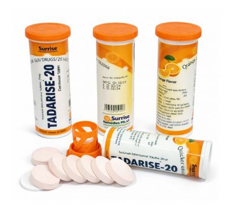 Tadalafil šumivé tablety 20mg