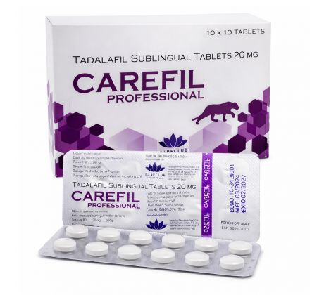 Carefil 20mg Sublingválne lieky